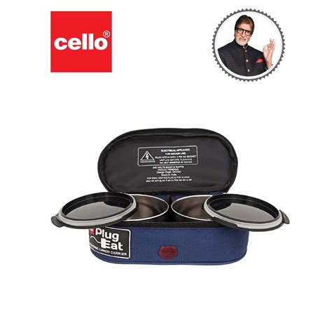 Cello Proton Electric Stainless Steel Lunch Box